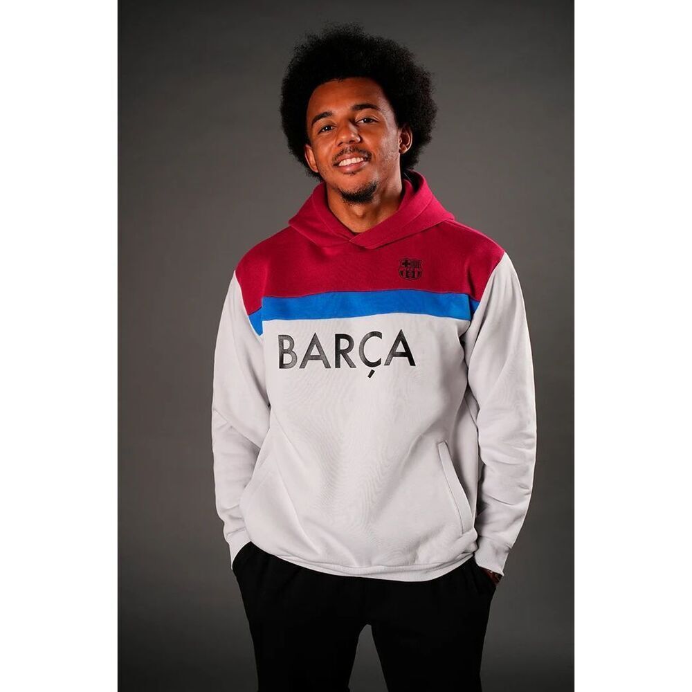 FCB Barcelona Barca Hoodie Urban Barça Colorblock Soccer Size M